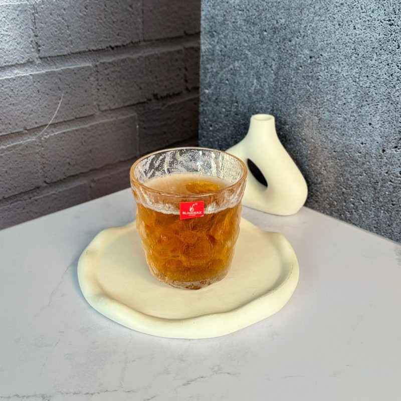 ست شش عددی نیم لیوان دفرمه طرح یخی برند بلینک مکس