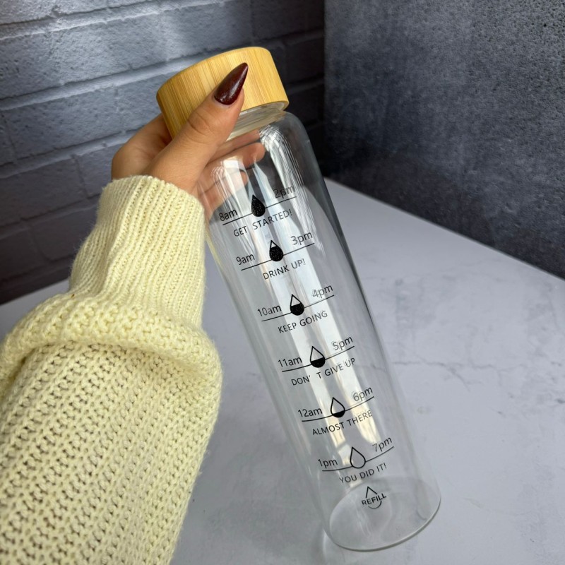 قمقمه پیرکس درب بامبو