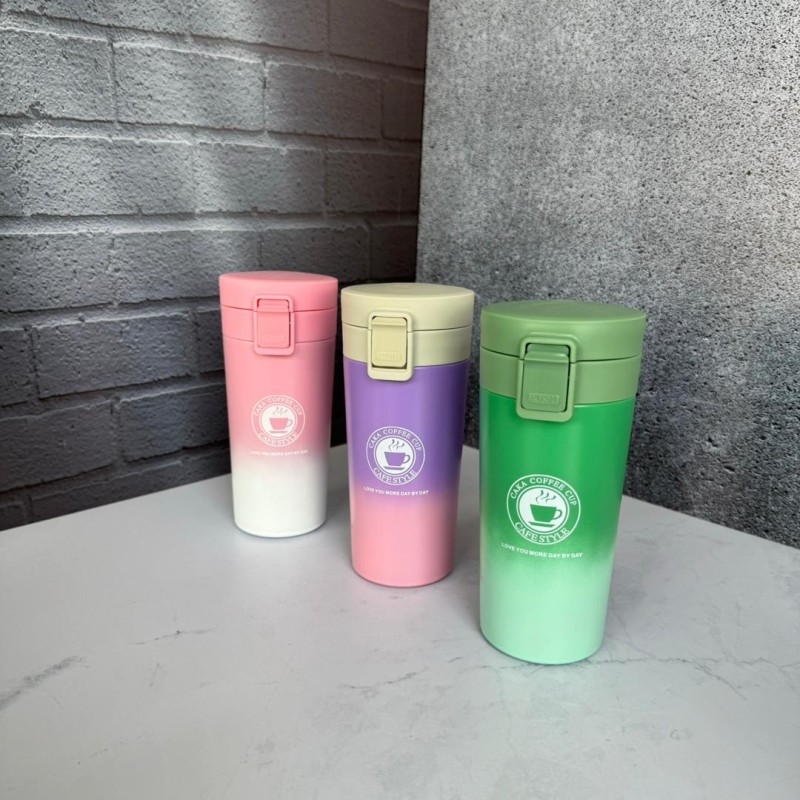 تراول ماگ طرح استار باکس کافی پاستیلی رنگ