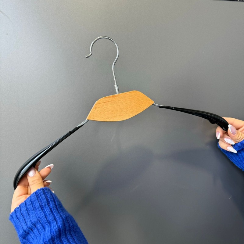 چوب لباسی سر مشکی اپل دار