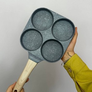 ماهیتابه گرانیتی چهارخانه