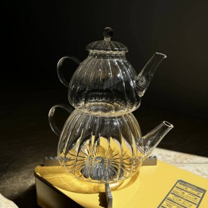 کتری قوری پیرکس گرد