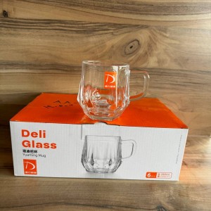 نیم لیوان دسته دار DELI GLASS