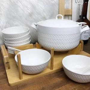 سرویس سوپ خوری با استند وارمردار وگاتی