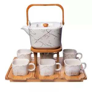 سرویس قهوه خوری وارمردار مدل ماربل وگاتی