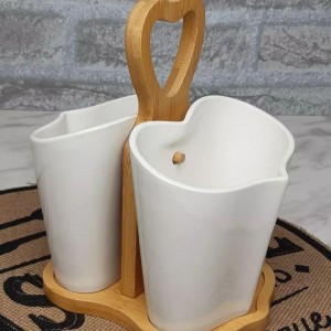 جا قاشقی دو خانه قلبی وگاتی