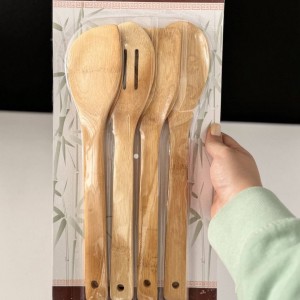 ست کفگیر چوبی بامبو