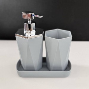 ست جا مایعی دو  پارچه استنددار