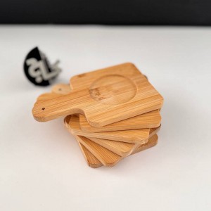 زیر لیوانی بامبو دسته دار