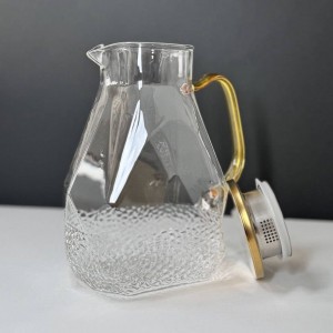 پارچ پیرکس دسته رنگی