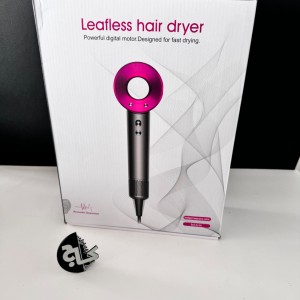 سشوار حرفه ای طرح دایسون مدلLeafless hair daryer