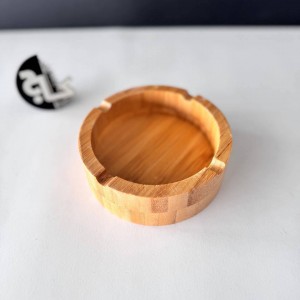 زیرسیگاری گرد بامبو