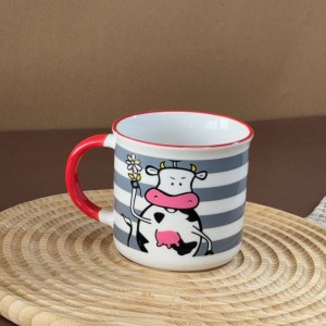 ماگ سرامیکی طرح گاو