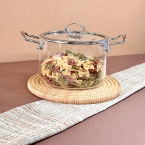 قابلمه پیرکس دسته فلز