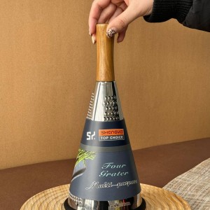 رنده مخروطی دسته چوبی