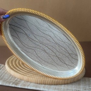 سینی مسی بیضی شکل