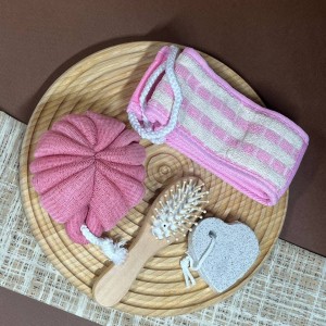 ست لیف و شانه بامبو