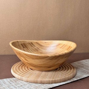 کاسه  بامبو مدل سالاد خوری