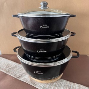 سرویس قابلمه شش پارچه دسینی