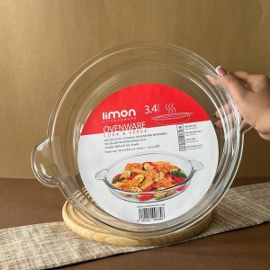 ماهیتابه پیرکس لیمون مدل گرد