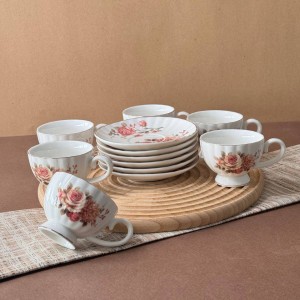 ست قهوه خوری 12 پارچه چینی