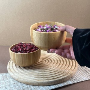 کاسه بامبو مدل آجیل خوری