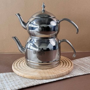 کتري و قوری استیل لوله دار  MGS مدل 41024