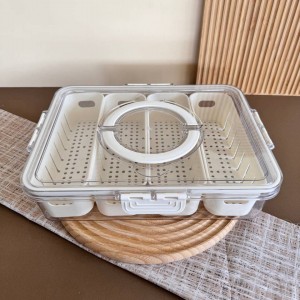 نظم دهنده یخچال چهار قسمتی اکرولیک مدل دسته دار