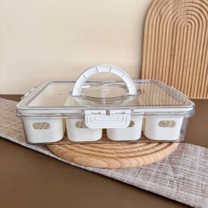 نظم دهنده یخچال چهار قسمتی اکرولیک مدل دسته دار