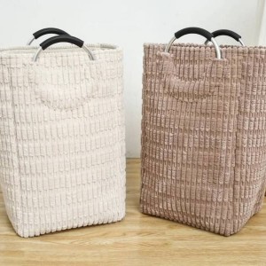 سبد رخت چرک بافت دسته دار