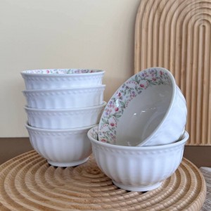 پک 6عددی کاسه کادویی طرح دار وارداتی برند rose wood