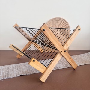 آبچکان تاشو فلز و بامبو طرح ضرب دری