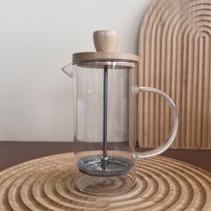 فرنچ پرس پیرکس 300میل مدل درب بامبو