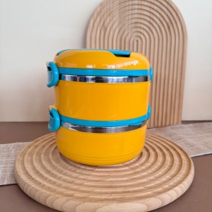 ظرف غذا دو طبقه مدل واشر دار