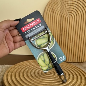 پوست کن استیل دسته مشبک برند شنگیا