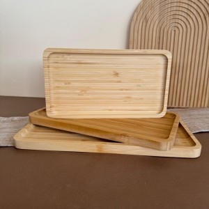 سینی و تخته سرو بامبو