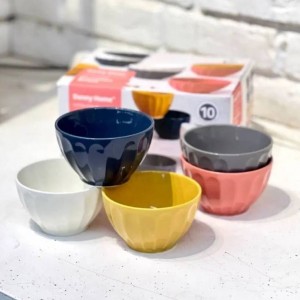 ست 10عددی کاسه رنگی دنی هوم