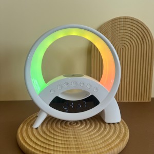 اسپیکر و شارژر وایرلس ساعت دار مدل Q18