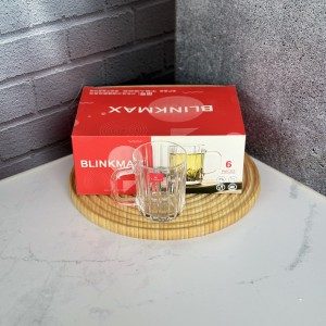 ست شش عددی لیوان طرح استریپ بلینک مکس