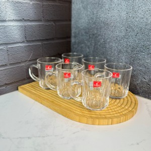 ست شش عددی لیوان طرح میلک نیزه بلینک مکس