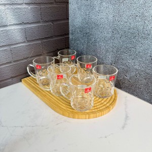 ست شش عددی لیوان طرح لوزی بلینک مکس