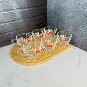 ست شش عددی استکان استیلر