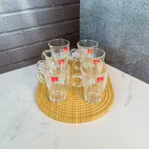 ست شش عددی استکان طرح پنگوئن