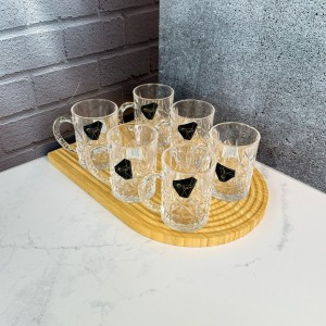 ست شش عددی لیوان طرح پوگین