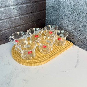 ست استکان دسته‌دار بلینک مکس