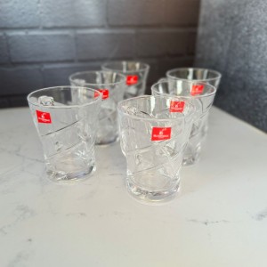 ست شش عددی لیوان طرح فلورانس