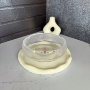 زیر سیگاری بلور طرح گرد بلینک مکس