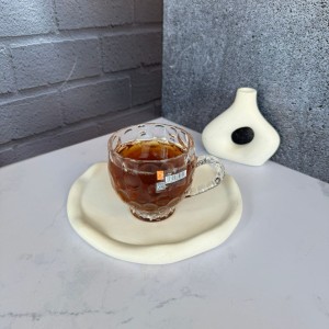 ست شش عددی لیوان طرح حباب دار برند دلی گلس