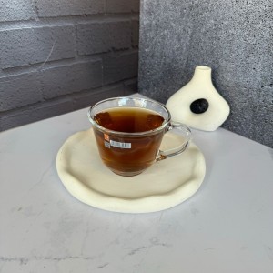 ست شش عددی استکان دسته دار طرح گرد دلی گلس