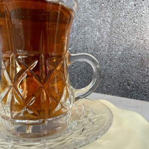 ست استکان و نعلبکی 12 پارچه کمر باریک طرح سزار